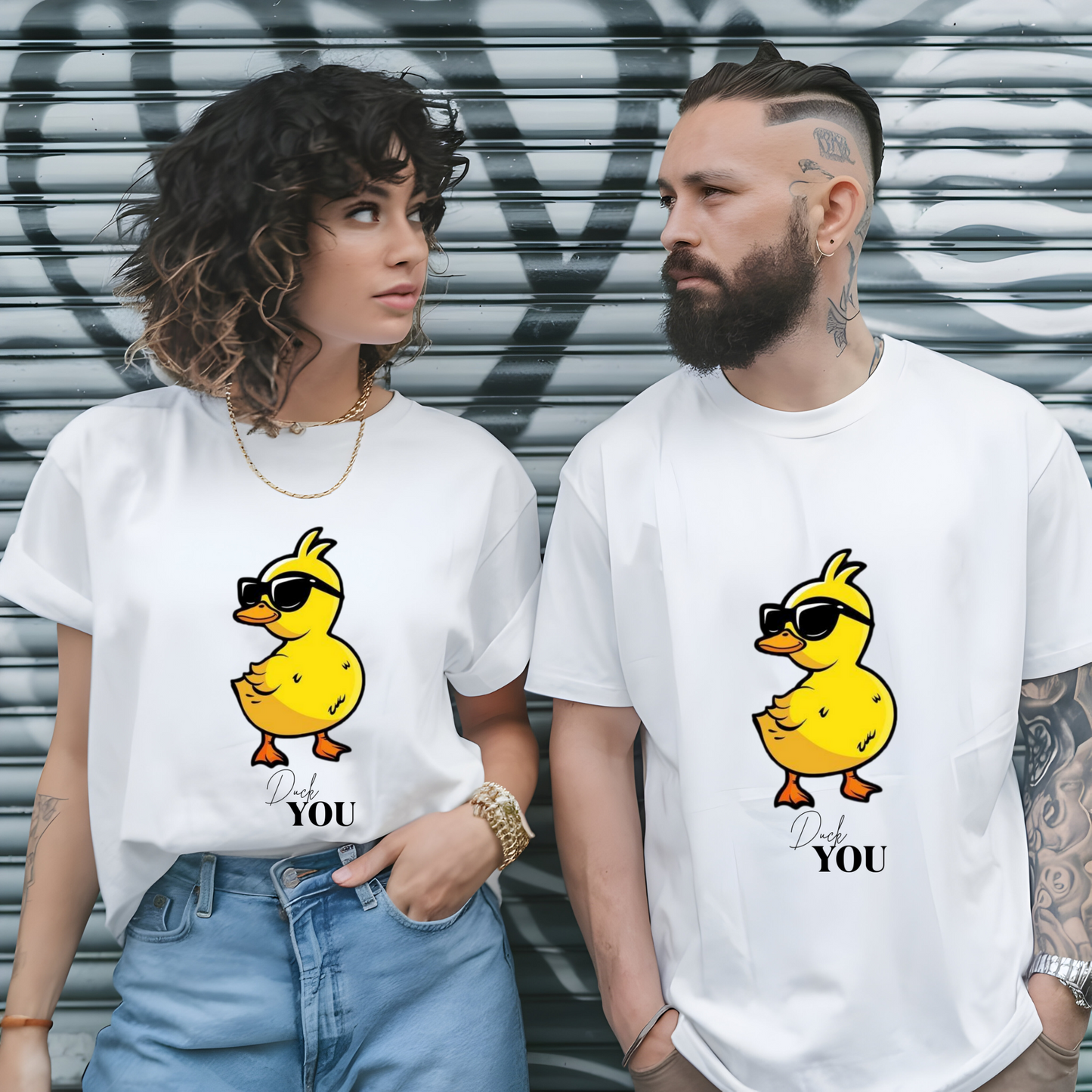 Duck You - Unisex Oversized T-Shirt