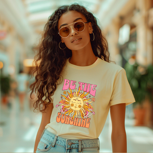 BE THE SUNSHINE - Women Classic Crew T-Shirt