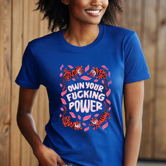 POWER ROAR - Women Classic Crew T-Shirt