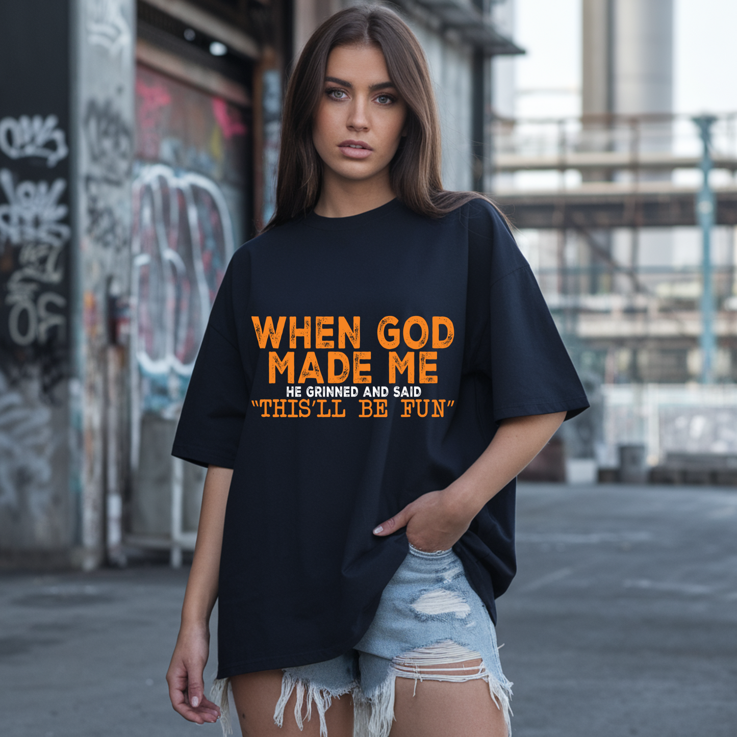 Fun - Unisex Oversized T-Shirt